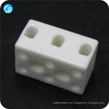 piezas de esteatita conector de alambre de cerámica bloque de terminales de cerámica